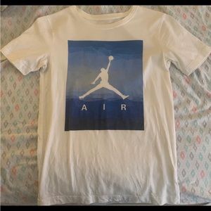 Kids/Teens Nike Jordan Air White/Multicolor T-Shirt